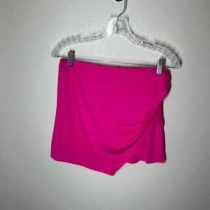 Finesse Hot Pink Mini Skirt